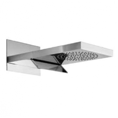 Nobili horní sprcha obdélník chrom 20x40 cm