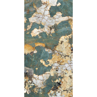 Polotovar TechnoArt Stone Slabs patagonia emerald 160x320x1,2 cm lux Face A