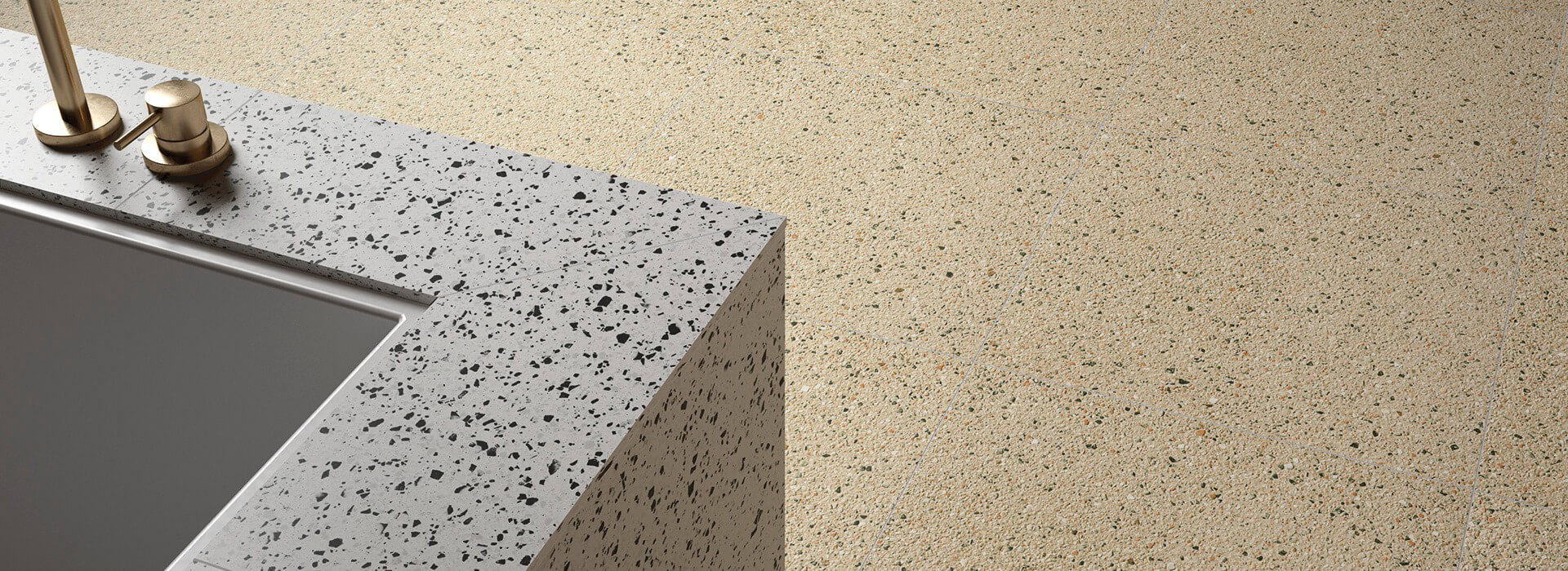 Podlaha z keramické dlažby Rialto beige